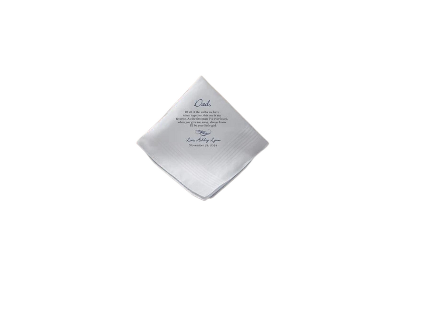 Custom Handkerchief for Him or Her